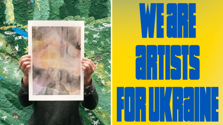 Fundraising Project: WE ARE ARTISTS FOR UKRAINE